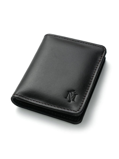 Premium leather Wallet Jet Black