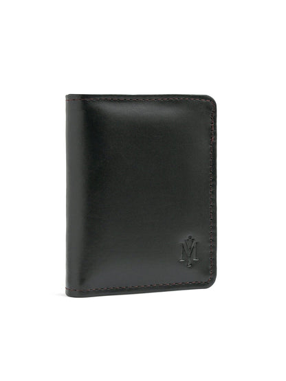 Premium leather Wallet Jet Black