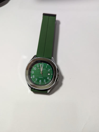 Tomi Modern Square-Oval Watch: Sleek Rose Gold Case & Stylish Grey Leather Strap | Unisex Minimalist Design